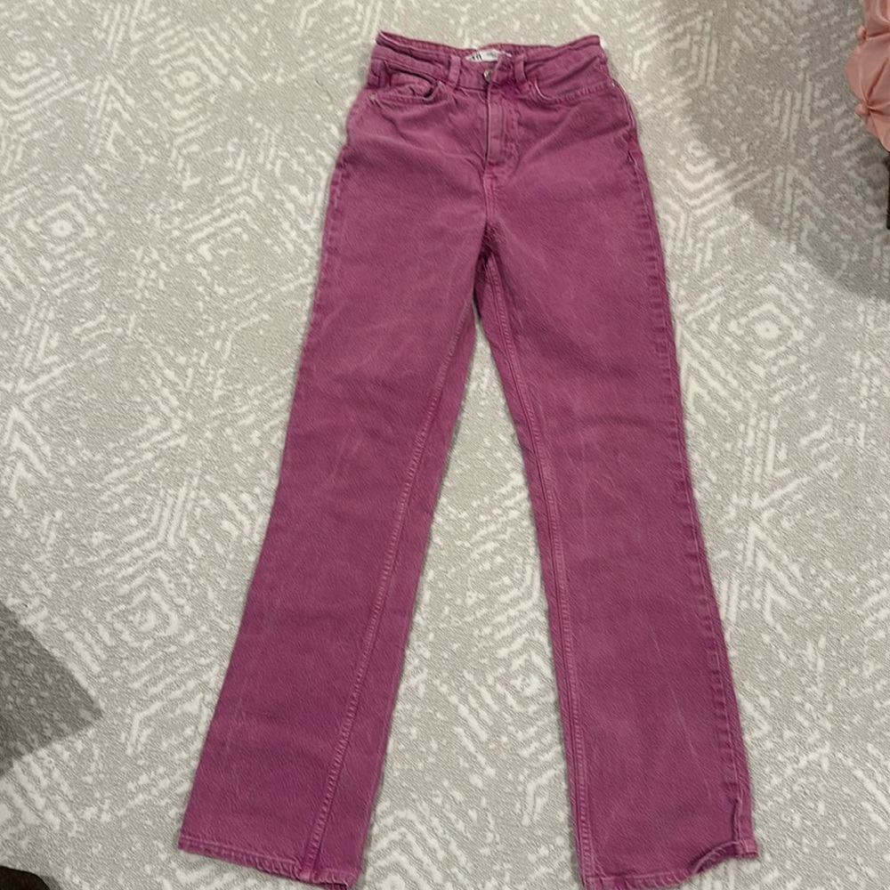 Pink Zara Jeans